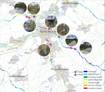 Natural and Artificial river structufres