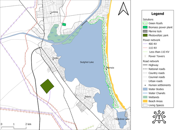 Blue & Green Infrastructure Around the Siutghiol Lake © Mocanu Doru-Alexandru