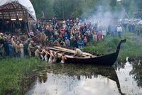 Viking ship lounched in 2009 by Emajõe Lodjakoda https://mudonourfeet.wordpress.com/2013/05/19/emajoe-lodjakoda/