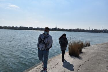 Analyzing the area in person