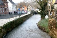 Steinach is a tributary to the Neckar and only partially accessible