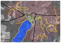 Tollense Lake and Risk Map