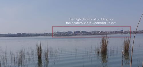 The Buildings Density on the Mamaia Resort © Elis Sibel Sefer