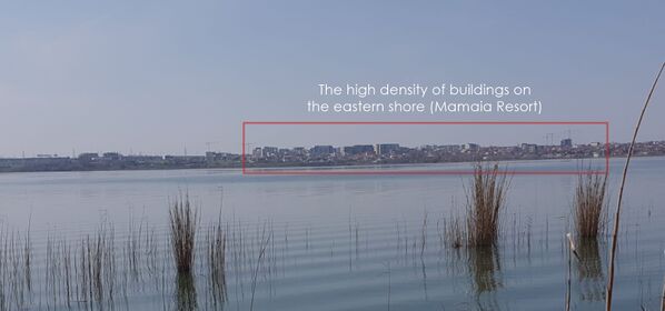 The Buildings Density on the Mamaia Resort © Elis Sibel Safer