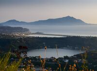 Fusaro lake and its surroundings