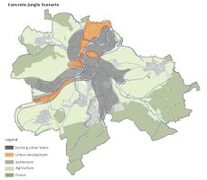 Scenario 2 : Potential Development Zoning