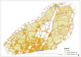 Access to Peatlands Freising with a car