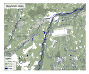 Blue/Green infrastructure and land use